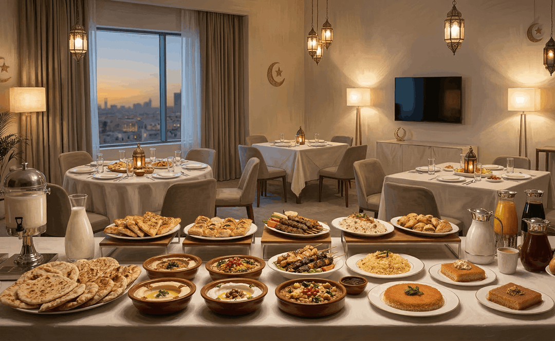 خدمات تقديم وجبات السحور في الرياض والسعودية من باقيترينج